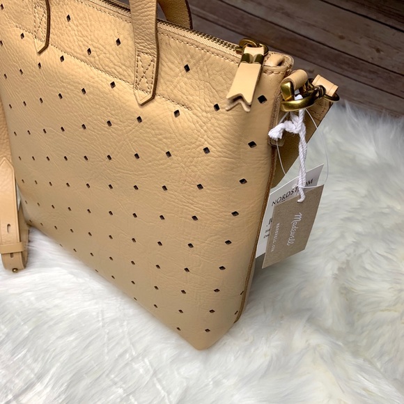 Madewell Perforated Leather Transport Mini Bag - Picture 6 of 8